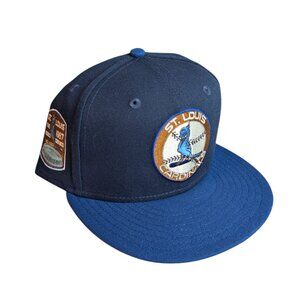 St. Louis Cardinals New Era 59FIFTY Blue Gray World Series 1967 Fitted Hat 7 1/8